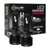 Світлодіодні автолампи LED H4 Solar 12/24V 130W 11000Lm 6500K CSP3570 2шт (8704S2)