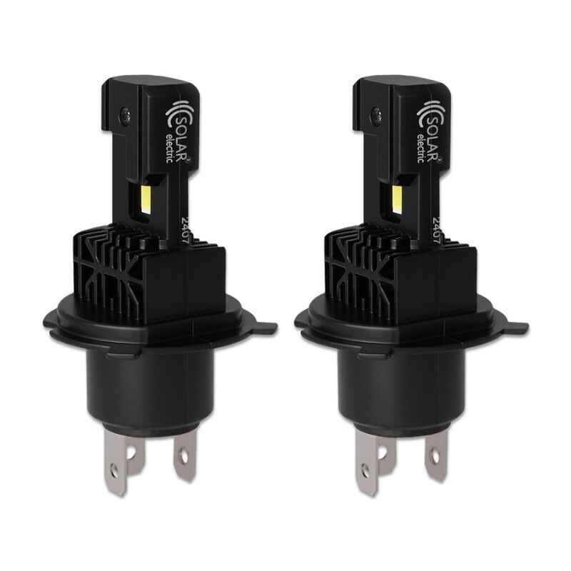 Світлодіодні автолампи LED H4 Solar 12/24V 30W 3000Lm 6500K CSP3570 2шт (8404S2)