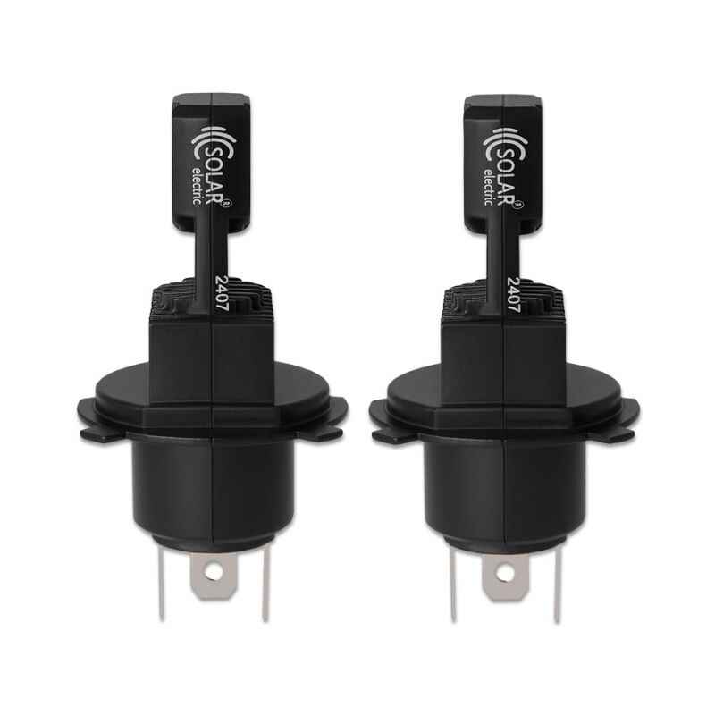 Світлодіодні автолампи LED H4 Solar 12/24V 30W 3000Lm 6500K CSP3570 2шт (8404S2)