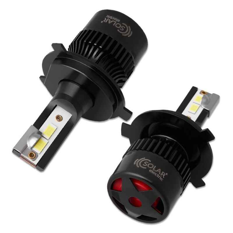 Світлодіодні автолампи LED H4 Solar 12/24V 50W 5000Lm 6500K CSP3570 2шт (8504S2)