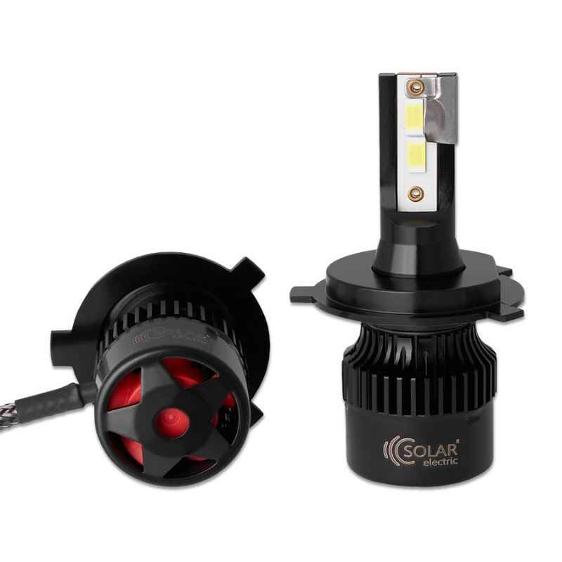 Світлодіодні автолампи LED H4 Solar 12/24V 50W 5000Lm 6500K CSP3570 2шт (8504S2)