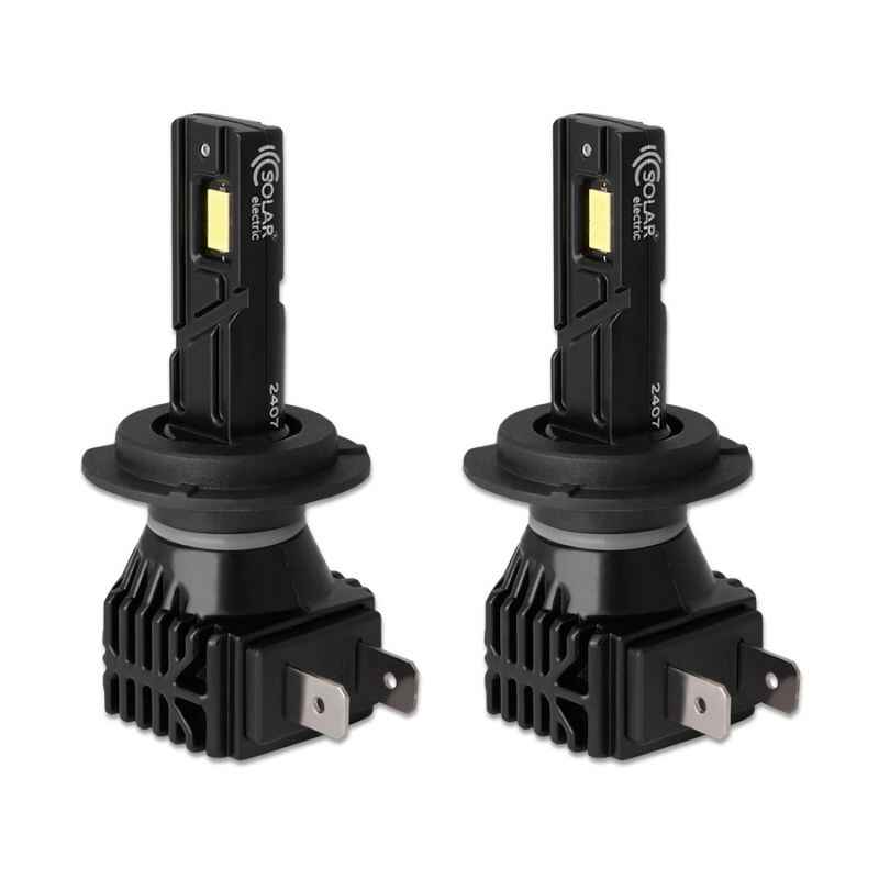 Світлодіодні автолампи LED H7 Solar 12/24V 30W 3000Lm 6500K CSP3570 2шт (8407S2)