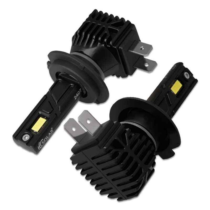Світлодіодні автолампи LED H7 Solar 12/24V 30W 3000Lm 6500K CSP3570 2шт (8407S2)