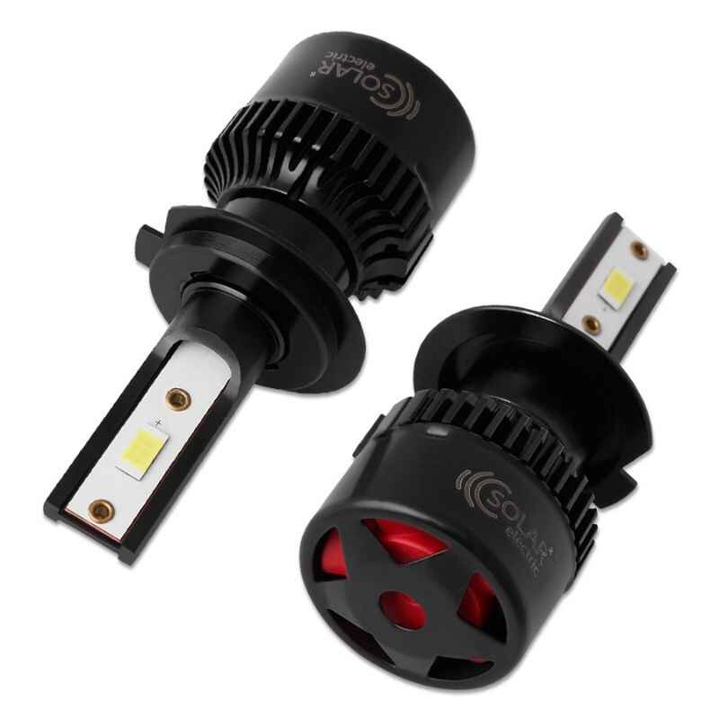 Світлодіодні автолампи LED H7 Solar 12/24V 50W 5000Lm 6500K CSP3570 2шт (8507S2)