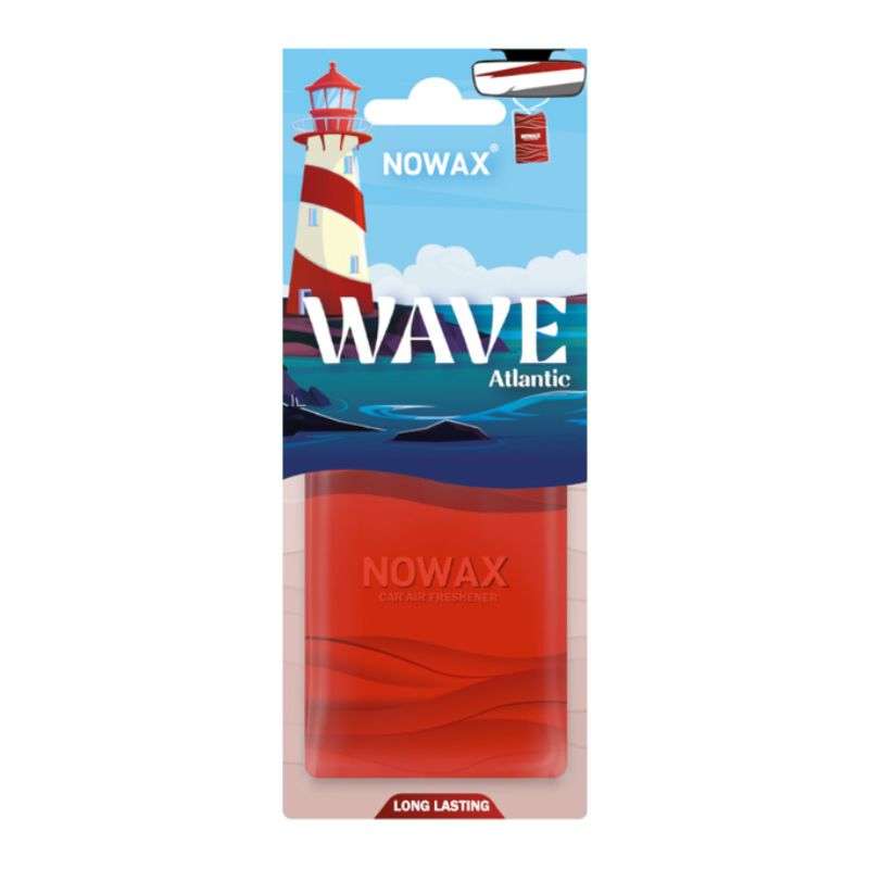 Ароматизатор повітря пластиковий ТМ Nowax серія "Wave" - Atlantic (NX07775)