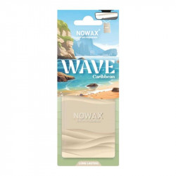 Ароматизатор повітря пластиковий ТМ Nowax серія "Wave" - Caribbean (NX07776)