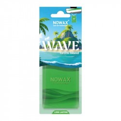 Ароматизатор повітря пластиковий ТМ Nowax серія "Wave" - Green Island (NX07777)