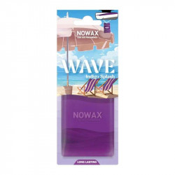 Ароматизатор повітря пластиковий ТМ Nowax серія "Wave" - Indigo Splash (NX07778)