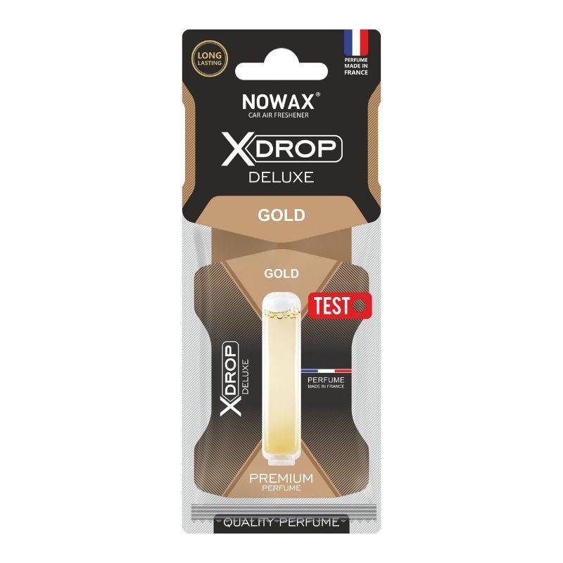 Ароматизатор до машини Nowax X Drop Delux - Gold (NX00065)