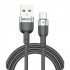 Кабель BREVIA USB to Type-C 1.2m, black, box (250шт.) (52120BUCC1)