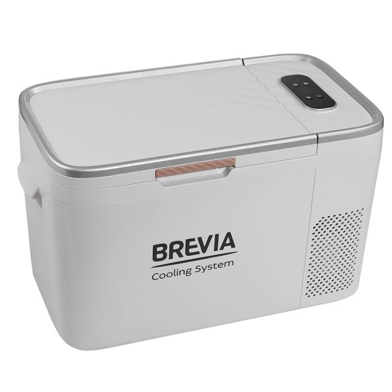 Портативный холодильник 22л BREVIA автохолодильник компрессорный 12/24В 220В (24240)