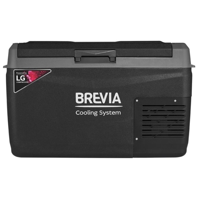 Портативный холодильник 29л BREVIA автохолодильник компрессор LG 12/24В 220В (24275)