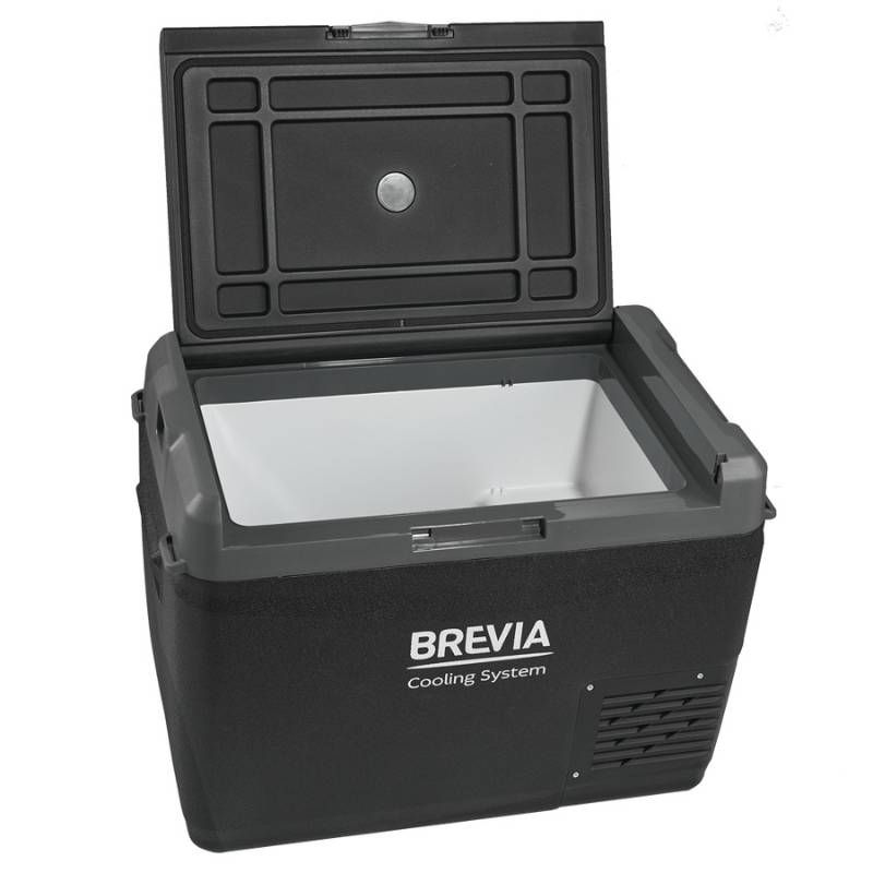 Портативный холодильник 37л BREVIA автохолодильник компрессорный 12/24В 220В (23350)
