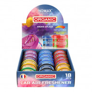 Ароматизаторы в машину 40 мл Nowax Organic MIX 18 шт (NX00118)