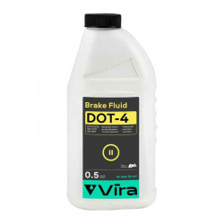 Рідина гальмівна Vira Brake Fluid Dot-4 0,5л