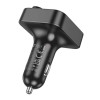 Адаптер автомобільний HOCO Tiger car BT FM transmitter E85 |2USB/1Type-C, 20W/3A, PD/QC|