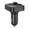 Адаптер автомобільний HOCO Tiger car BT FM transmitter E85 |2USB/1Type-C, 20W/3A, PD/QC|