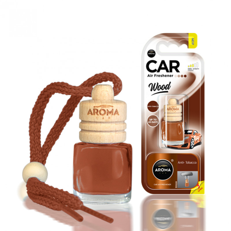 Ароматизатор до машини 6 мл Aroma Car Wood - Anti Tobacco (63117)