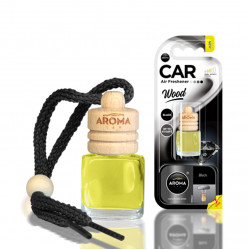 Ароматизатор до машини 6 мл Aroma Car Wood - Black (63118)