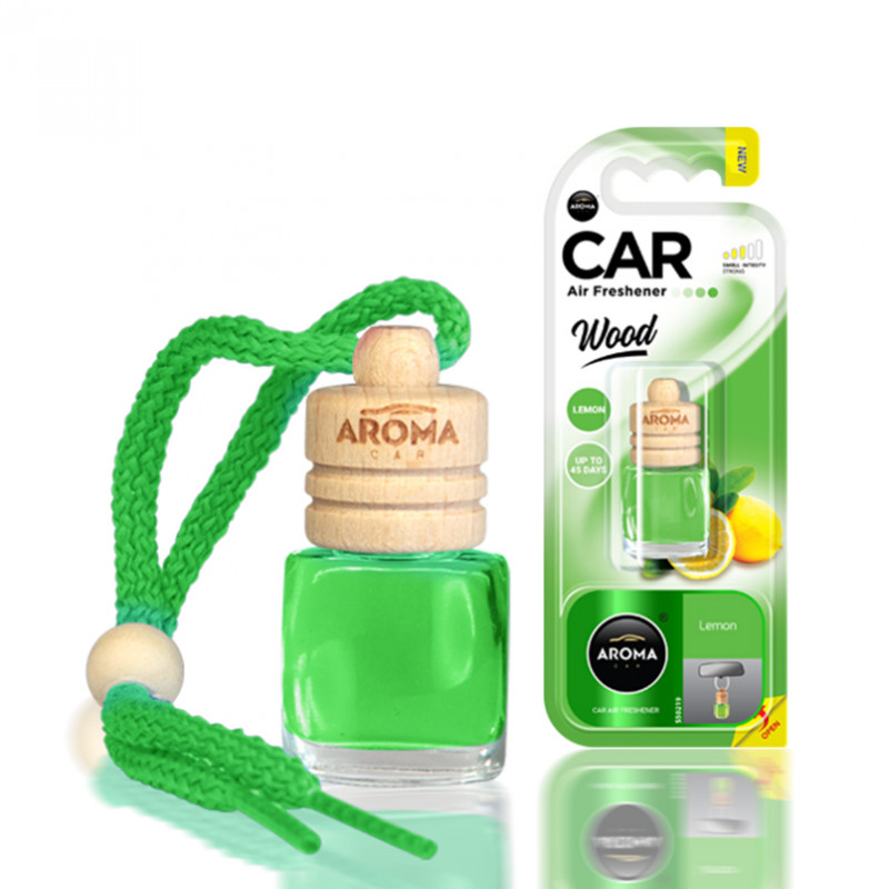 Ароматизатор до машини 6 мл Aroma Car Wood - Lemon (63108)