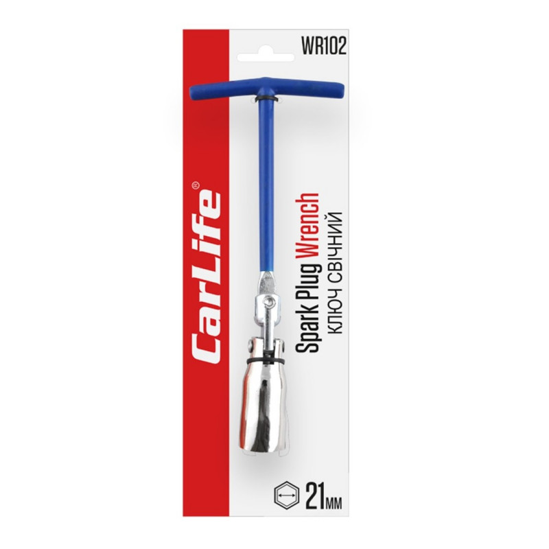 Ключ свічковий 21мм CarLife (WR102)