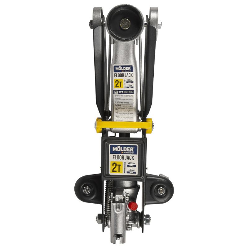 Домкрат гідравлічний підкатний 2т Molder 130-330мм для автомобіля в пластиковій упаковці (MA30025)