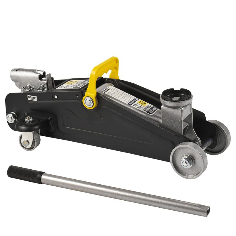 Домкрат гідравлічний підкатний 2т Molder 130-330мм для автомобіля в пластиковій упаковці (MA30025)