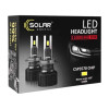Светодиодные автолампы LED H8-H11-H16 Solar 12/24V 130W 11000Lm 6500K CSP3570 2шт (8711S2)