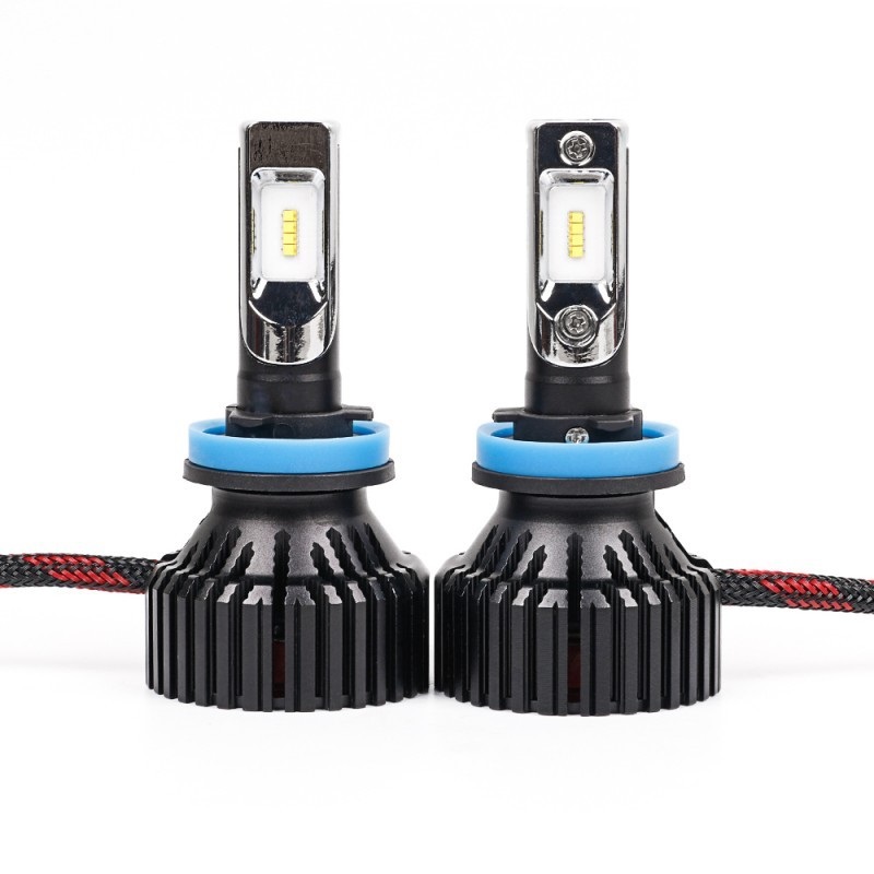 Світлодіодні лампи H11 для авто Carlamp Smart Vision Led автолампи 8000 Lm 6500 K (SM11)