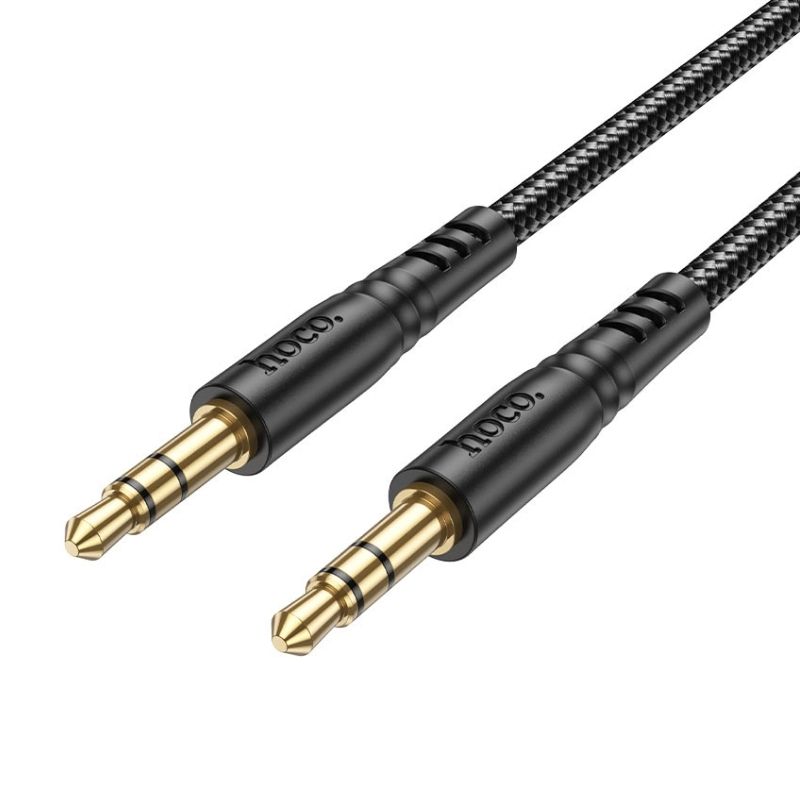 Кабель HOCO Smooth AUX audio cable UPA24 |1m| (black)