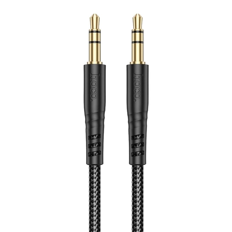 Кабель HOCO Smooth AUX audio cable UPA24 |1m| (black)
