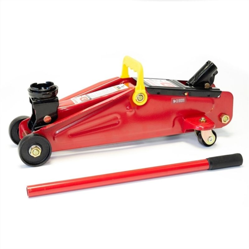 Домкрат гідравлічний підкатний 2т Carlife 135-350мм в пластиковій упаковці (FJ610P)