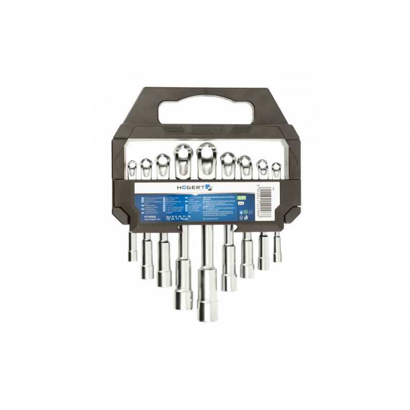 Набір торцевих L-подібних ключів 9шт Hogert (HT1R500)