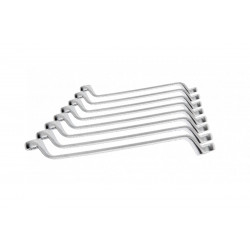 Набір накидних колінчастих ключів 8 шт. сталь CrV 6140 Hogert (HT1W598)