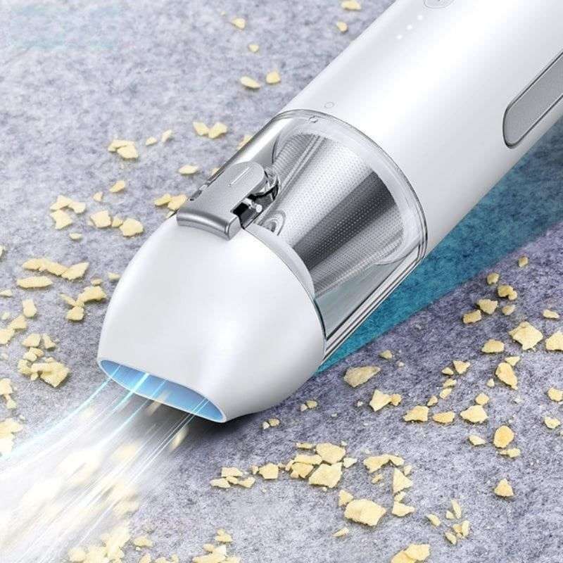 Автопылесос ручной аккумуляторный 7800 mAh USAMS Geoz 65 5V для сухой уборки салона (MNXCQZB23402)