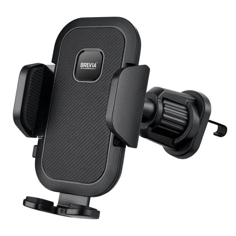 Тримач телефона BREVIA AirVent Pro MultyHold для дефлектра, для 4.7-6.8", ширина до 100мм (100шт.) (