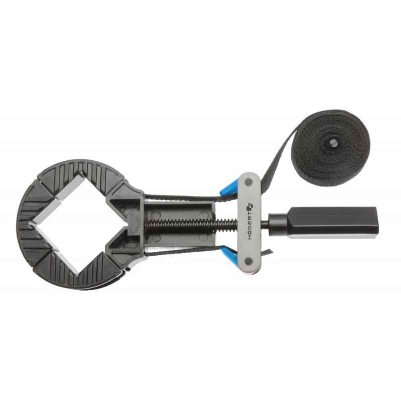 Кутовий затискач стрічковий Hogert (HT3B963)