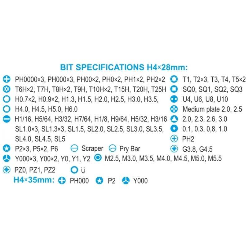 Отвертка с комплектом насадок для точных работ Brevia 150в1 (55150MPC)