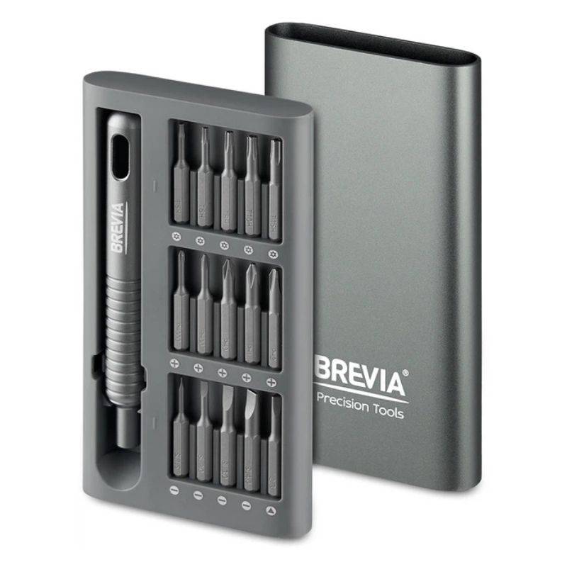 Отвертка с комплектом насадок для точных работ Brevia 31в1 (55031MMC)