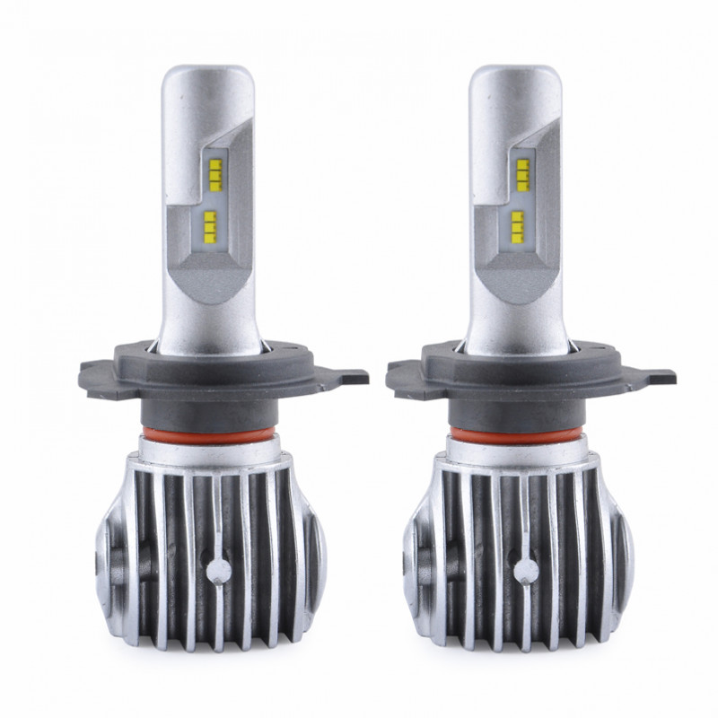 LED автолампа SOLAR H4 12/24V 6500K 6000Lm 50W Cree Chip (8604)