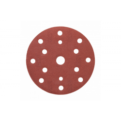 Шліфувальне коло на липучці з отворами 5 штук 150мм G220 Hogert (HT8D137)