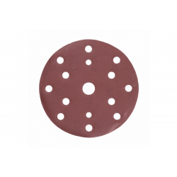 Шліфувальне коло на липучці з отворами 5 штук 150мм G320 Hogert (HT8D138)
