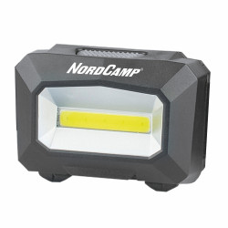 Фонарь налобный 100Lm 3W COB Nord Camp 3xAAA белый/красный IP44 (NC30100)