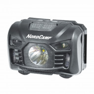 Ліхтар налобний 150Lm 3W LED Nord Camp 1200mAh білий/червоний IP44 (NC30210)