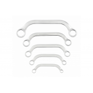 Набір накидних ключів типу "C" 5 шт Hogert (HT1W599)