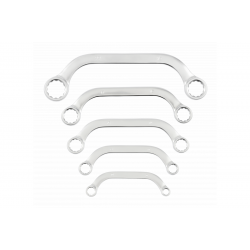 Набір накидних ключів типу "C" 5 шт Hogert (HT1W599)