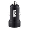 Автомобільний зарядний пристрій BREVIA ePower DualCharge Display 40W 2xUSB-C чорний 46040DCLB (46040