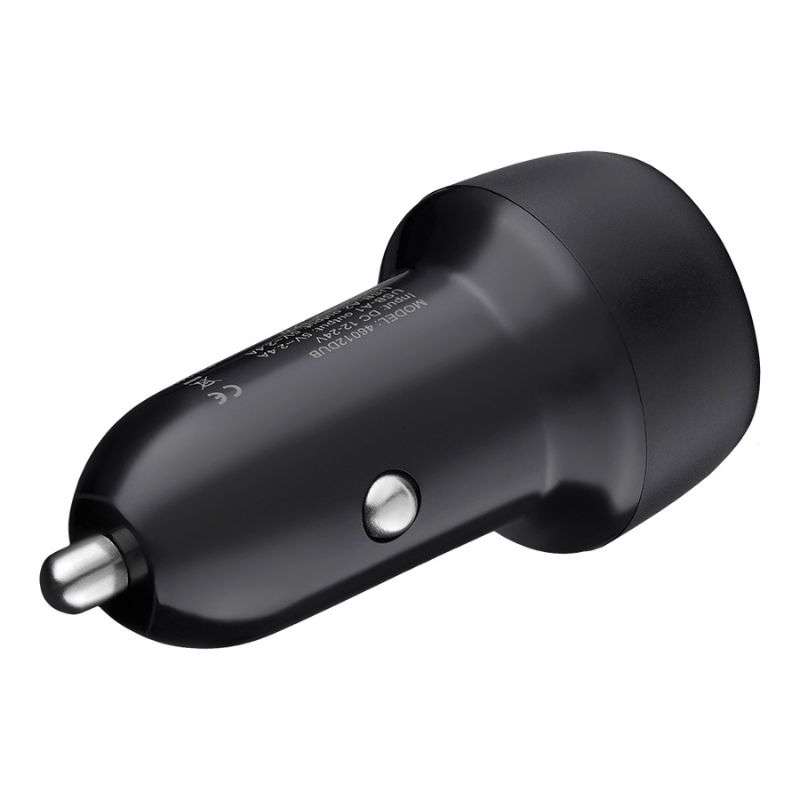 Автомобільний зарядний пристрій BREVIA ePower DualDrive 12W 2xUSB-A чорний 46012DUB (46012DUB)