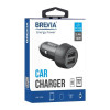 Автомобільний зарядний пристрій BREVIA ePower DualDrive 12W 2xUSB-A чорний 46012DUB (46012DUB)