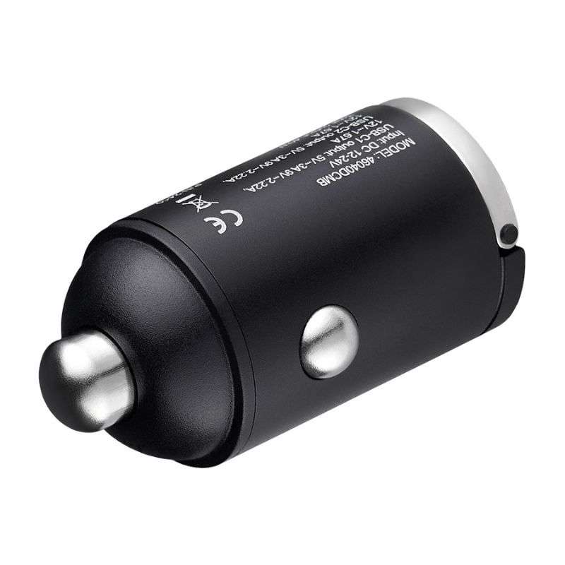 Автомобільний зарядний пристрій BREVIA ePower NanoMetal 40W 2xUSB-C чорний 46040DCMB (46040DCMB)